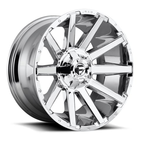 Fuel Off-Road Contra D614 Series Chrome Wheels 20x9 Wheels, Contra, 6x1356x5.5 P 5.75 20 106.3, P -Chrome thumbnail 1