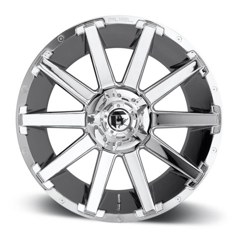 Fuel Off-Road Contra D614 Series Chrome Wheels 20x9 Wheels, Contra, 6x1356x5.5 P 5.75 20 106.3, P -Chrome thumbnail 2