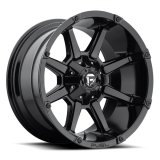 Fuel Off-Road Coupler D575 Series Gloss Black Wheels 20x9 Wheel, Coupler, 20 x 9, Aluminum, 6 x 120mm Bolt Pattern, +19mm Offset, 5.750 in. Backspace, Each thumbnail 2