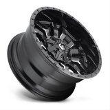 Fuel Off-Road Sledge D595 Series Gloss Black Wheels with Milled Accents 20x9 Wheels, Accents, 20 in. x 9.00 in., Aluminum, 8 x 180mm Bolt Circle, 5.75 in. Backspacing, Each thumbnail 3