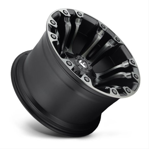 Fuel Off-Road Vapor D569 Matte Black Wheels with Machined DDT Face 18x9 Wheels, Series Face, 18 in. x 9.00 in., 6 x 135mm/139.70mm Bolt Circle, 5.750 in. Backspacing, Each thumbnail 3