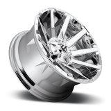 Fuel Off-Road Contra D614 Series Chrome Wheels 22x12 Wheel, Contra, 22 x 12, Chrome, 8 x 170mm Bolt Pattern, -44mm Offset, 4.770 in. Backspace, Each thumbnail 3