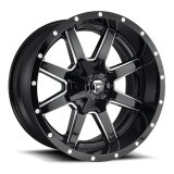Fuel Off-Road Maverick D610 Series Gloss Black Wheels with Milled Accents 20x10 Wheel, Maverick, 20 x 10, Aluminum, Black, Accents, 6 x 135mm Bolt Pattern, -18mm Offset, 4.790 in. Backspace, Each thumbnail 2