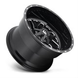 Fuel Off-Road Triton D581 Series Gloss Black Wheels with Milled Accents 20x9 Wheels, Triton, 5x5.55x150 NBL5.00 01 110.3, NBL-Gloss BLK MIL thumbnail 7