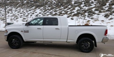 Fuel Off-Road Maverick D538 Series Matte Black with Milled Accents Wheels 24x10 Wheels, Maverick, 8x170 NB 5.50 01 125.1, NB -BLK MIL thumbnail 9