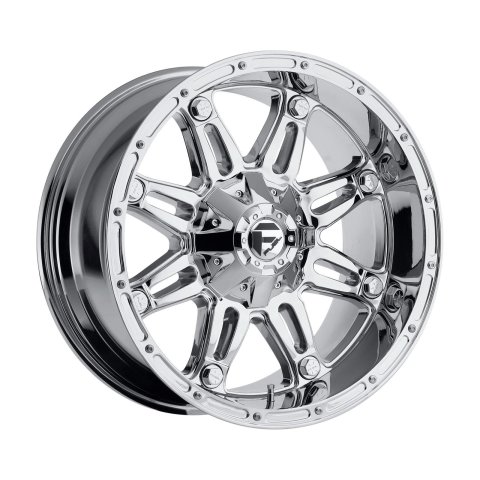 Fuel Off-Road Hostage D530 Series Chrome Wheels 20x9 Wheel, Hostage, 20 x 9, Aluminum, Chrome, 6 x 120mm Bolt Pattern, +19mm Offset, 5.750 in. Backspace, Each