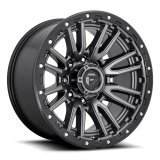 Fuel Off-Road Rebel D680 Matte Anthracite Wheels with Black Ring 17x9 WHEEL, 17X9 6X4.5 MT-GNMTL-BBR 01MM thumbnail 2