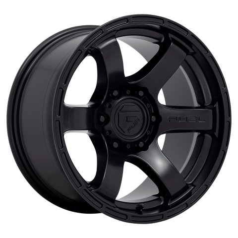 Fuel Off-Road Rush D766 Satin Black Wheels 18x9 18X9 6X135 S-BLK 01MM