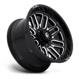 Fuel Off-Road Ignite D662 Gloss Black Wheels with Milled Accents 20x10 Wheel, D662, 20 x 10, Aluminum, Black, Accents, 8 x 170mm Bolt Pattern, -18mm Offset, 4.790 in. Backspace, Each thumbnail 3