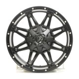 Fuel Off-Road Hostage D531 Series Matte Black Wheels 18x9 Wheel, D531, 18 in. x 9 in., Aluminum, Black, 6 x 5.50 in./135mm Bolt Circle, 4.5 in. Backspace thumbnail 1