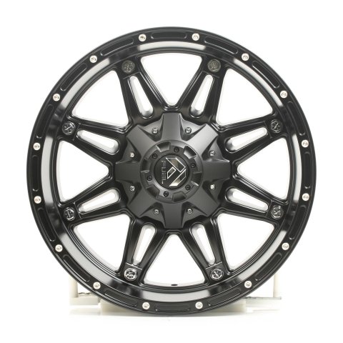 Fuel Off-Road Hostage D531 Series Matte Black Wheels 18x9 Wheel, D531, 18 in. x 9 in., Aluminum, Black, 6 x 5.50 in./135mm Bolt Circle, 4.5 in. Backspace