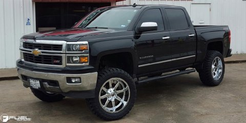 Fuel Off-Road Maverick D536 Series Chrome Wheels 20x8.25 Wheels, Maverick, 8x6.5 P -5.67 -265 121.6, P -Chrome thumbnail 3