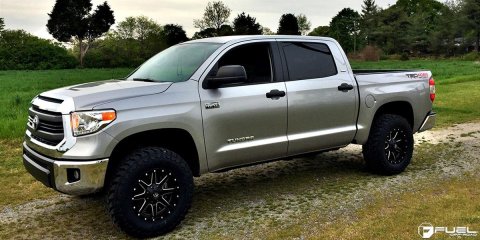 Fuel Off-Road Maverick D538 Series Matte Black with Milled Accents Wheels 17x8.5 Wheels, Maverick, 6x4.5 6x5.5 NBD5.5 20 78.1, NBD-Matte BLK MIL thumbnail 3