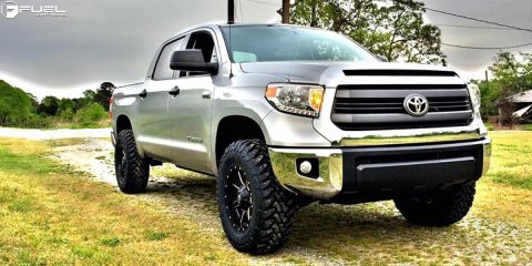 Fuel Off-Road Maverick D538 Series Matte Black with Milled Accents Wheels 17x8.5 Wheels, Maverick, 6x4.5 6x5.5 NBD5.5 20 78.1, NBD-Matte BLK MIL thumbnail 4