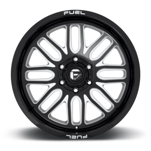 Fuel Off-Road Ignite D662 Gloss Black Wheels with Milled Accents 20x9 Wheel, D662, 20 x 9, Aluminum, Black, Accent, 6 x 139.7mm Bolt Pattern, +19mm Offset, 5.750 in. Backspace, Each thumbnail 2