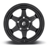 Fuel Off-Road Shok D664 Matte Black Wheels 20x9 Wheel, D664, 20 x 9, Aluminum, Black, 5 x 127mm Bolt Pattern, +1mm Offset, 5.040 in. Backspace, Each thumbnail 2