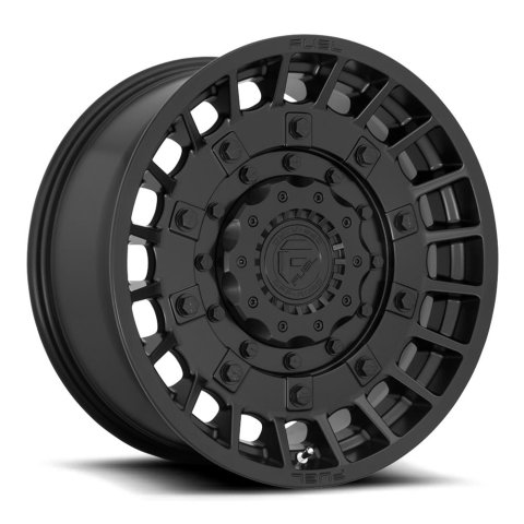 Fuel Off-Road Militia D723 Matte Black Wheels 20x10 MILITIA 20X10 6X135/139.7 BD 4.79 -18