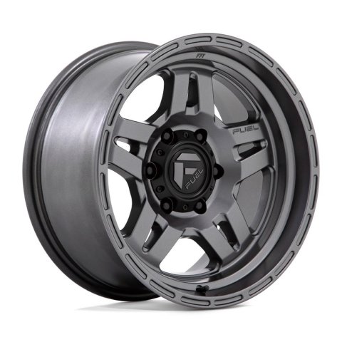 Fuel Off-Road Oxide D801 Matte Anthracite Wheels 17x9 17X9 6X5.5 MT-GNMTL -38MM