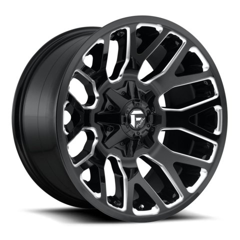 Fuel Off-Road Warrior D623 Series Gloss Black Wheels 20x10 Wheel, Warrior, 20 x 10, Black, 6 x 135mm Bolt Pattern, -18mm Offset, 4.790 in. Backspace, Each