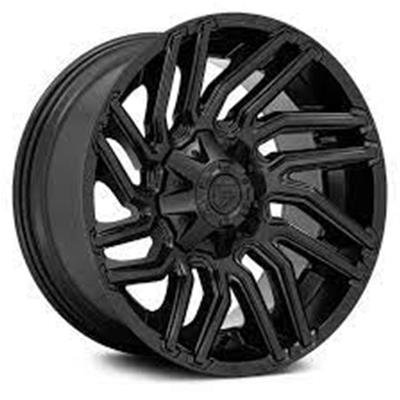 Fuel Off-Road Typhoon D775 Series Matte Black Wheels 20x9 WHEEL, 20X9 6X4.5/5.5 MT-BLK 01MM thumbnail 2