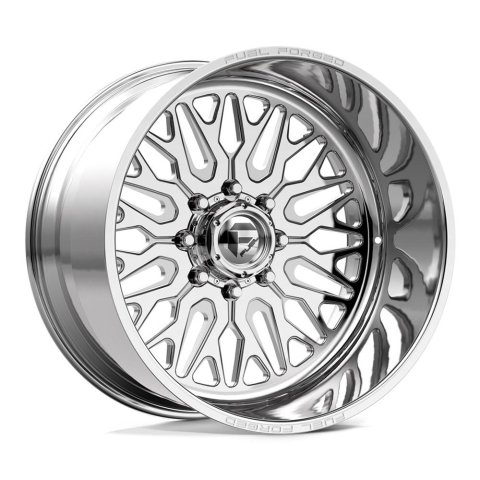 Fuel Off-Road Grin FF109 Polished Wheels 22x14 Wheels, FF109, 22 x 14, Aluminum, Finish, 6 x 139.7mm/5.5 in. Bolt Pattern, -72mm Offset, 4.67 in. Backspace, 3.07 in. Center Bore, Each