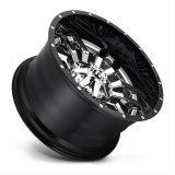Fuel Off-Road Sledge D270 Series Chrome Wheels with Gloss Black Lip 20x10 Wheel. Series, 20 x 10 in., Aluminum, Chrome, 4.750 in. Backspacing, 8 x 6.50 in. Bolt Circle, Each thumbnail 4