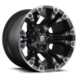 Fuel Off-Road Vapor D569 Matte Black Wheels with Machined DDT Face 22x12 Wheels, Vapor, 6x1356x5.5 MBT4.75 -44 106.4, MBT-Matte BLK thumbnail 2