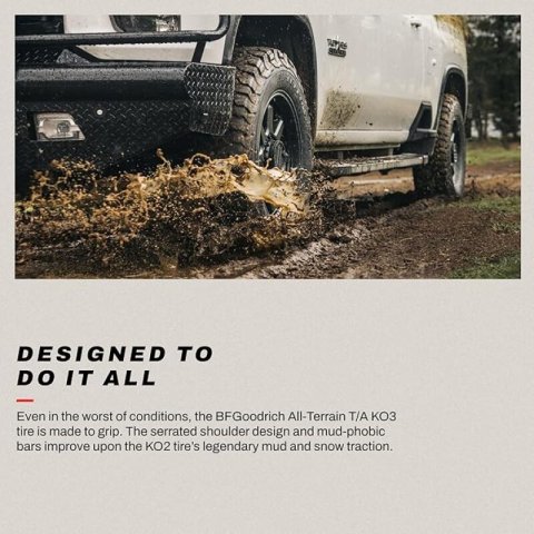 BFGoodrich All Terrain T/A KO3 LT265/65R18/D 117/114S thumbnail 7