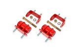 BMR 05-13 Chevrolet Corvette C6 Polyurethane Transmission/Differential Mount - Red thumbnail 6