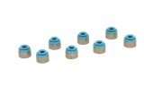 BLOX Racing Honda 5.5mm Valve Stem Seals Blue FKM - Set of 16 (Fits Both Intake & Exhaust) thumbnail 8