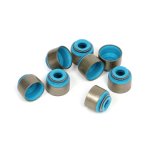 BLOX Racing Honda 5.5mm Valve Stem Seals Blue FKM - Set of 8 (Fits Both Intake & Exhaust) thumbnail 3