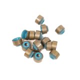 Cometic Valve Stem Seals 3198V-16 Seals, Metal Jacket Style, Viton®, Positive Stop, 0.625 in. Guide Diameter, 0.742 in. Seal O.D., Set of 16 thumbnail 1