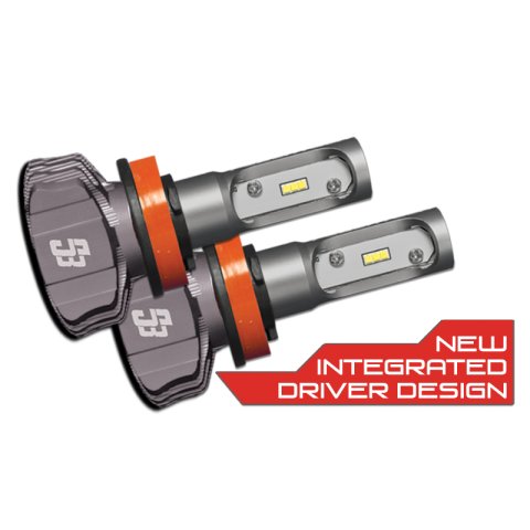 Oracle H4 - S3 LED Headlight Bulb Conversion Kit - 6000K thumbnail 4