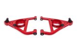 BMR 68-74 Chevrolet Nova w/ Bump Stops Lower A-Arms w/ STD. Ball Joint (Delrin) - Red thumbnail 2