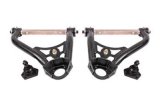 BMR 68-74 Chevrolet Nova Non-Adj. Upper A-Arms w/ STD. Ball Joint (Delrin) - Black Hammertone thumbnail 1