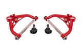 BMR 70-81 Chevrolet Camaro Non-Adj. Upper A-Arms w/ 0.5in Tall Ball Joint (Delrin) - Red thumbnail 1