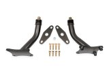 BMR 16-24 Chevrolet Camaro (6th Gen) Motor Mount Kit w/ Solid Bushings - Black Hammertone thumbnail 1