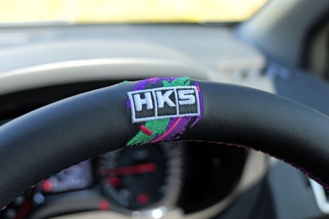 HKS Subaru WRX STI VAB Replacement Steering Wheel thumbnail 2
