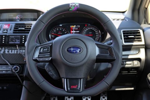 HKS Subaru WRX STI VAB Replacement Steering Wheel thumbnail 4