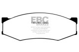 EBC Greenstuff Passenger Car Organic Brake Pads DP2538 Pads, Greenstuff, Organic, Front, Infiniti, for Nissan, Set thumbnail 2