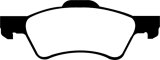 EBC Yellowstuff Brake Pads DP41613R Pads, Yellowstuff, Aramid Fiber, Front, Chrysler, Dodge, Set thumbnail 7