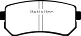 EBC Stage 4 Signature Disc Brake Kits S4KR1383 Pad and Rotor Kit thumbnail 5