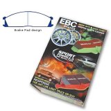 EBC Greenstuff Elite SUV and Light Truck Organic Brake Pads DP6691 Pads, 6000 Series, Organic, Front, for Nissan, Set thumbnail 2