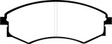 EBC Yellowstuff Brake Pads DP41358R Pads, Yellowstuff, Aramid Fiber, Front, Hyundai, Kia, Set thumbnail 7