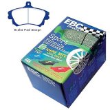 EBC Greenstuff Passenger Car Organic Brake Pads for 2000-2004 S40, V40 - DP21139 Pads, Greenstuff, Organic, 2000 Series, Car/Truck, Set thumbnail 2