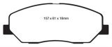 EBC Greenstuff Passenger Car Organic Brake Pads for 2009-2011 GENESIS - DP21821 Disc Pad thumbnail 2