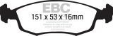 EBC Ultimax 2 Brake Pads for 2013-2018 500 - UD1720 brake Ultimax2 brake thumbnail 6