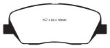 EBC Yellowstuff Brake Pads DP41844R Disc Pad thumbnail 2