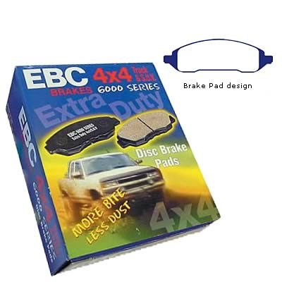 EBC Greenstuff Elite SUV and Light Truck Organic Brake Pads for 2004-2007 FREESTAR, MONTEREY - DP61694 Pads, 6000 Series, Rear, Ford, Mercury, Set thumbnail 1