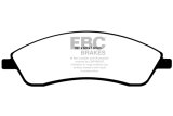 EBC Redstuff Ceramic Brake Pads DP31692C Pads, Redstuff, Ceramic, Front, Cadillac, Pontiac, Passenger Car, Set thumbnail 6